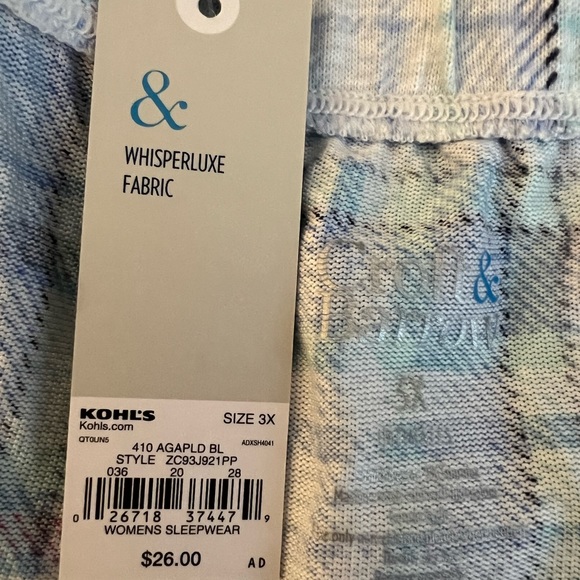 NWT PLUS SIZE SLEEP SHORTS - Picture 7 of 9